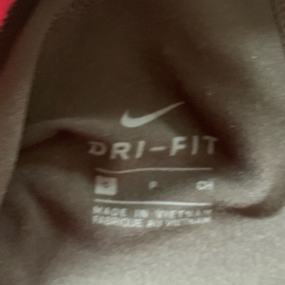 Nike athletic dri fit black with pink waist band - Picture 5 of 8